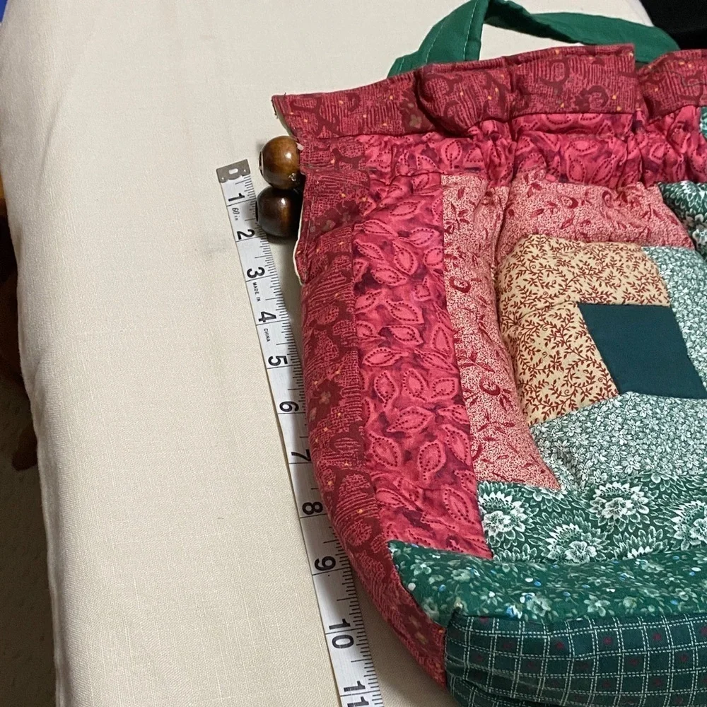 Handmade Patchwork Cottagecore Boho Multicolor Purse.